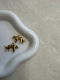 Charms leopard en or