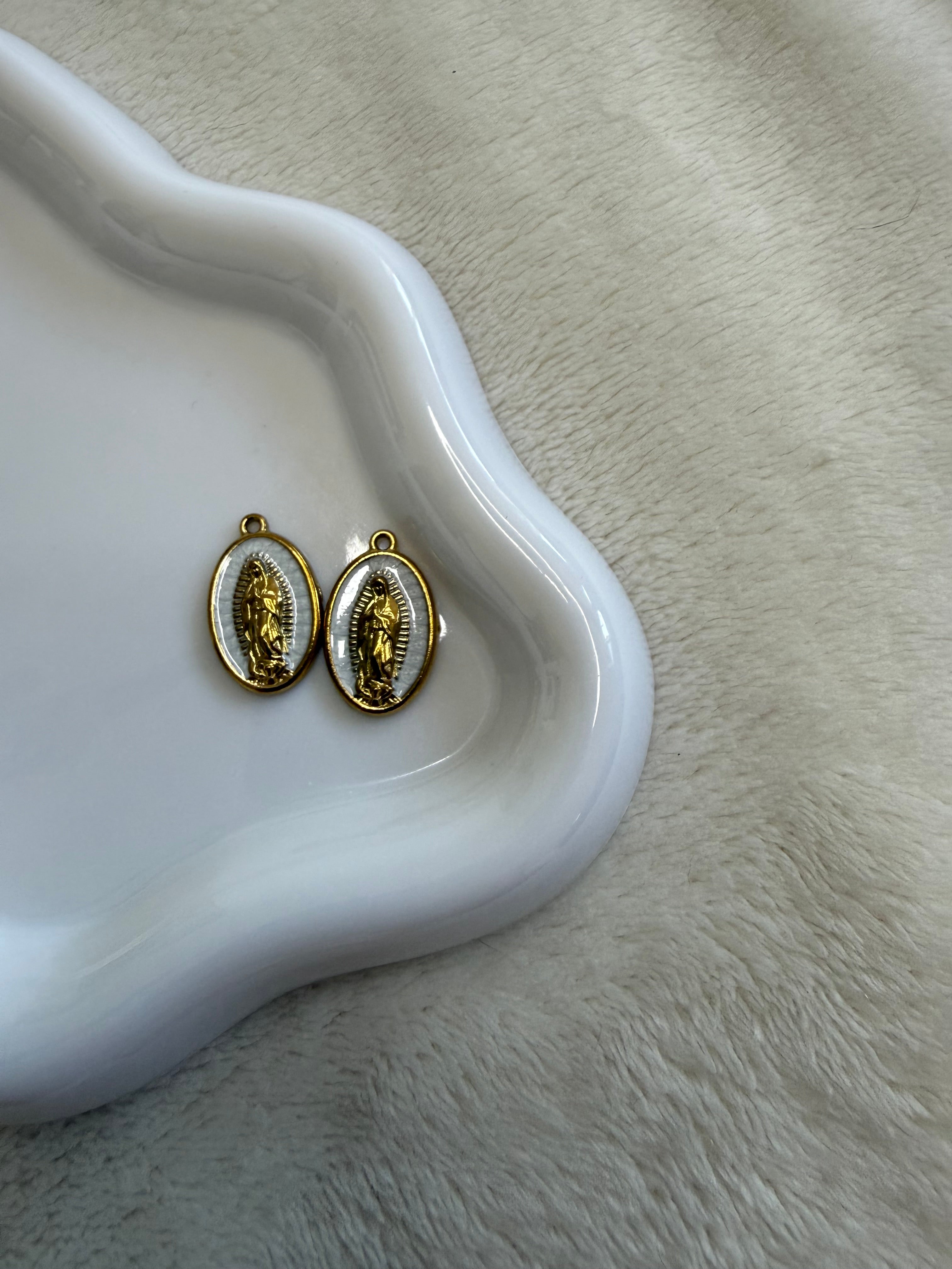 Charms vierge marie en or
