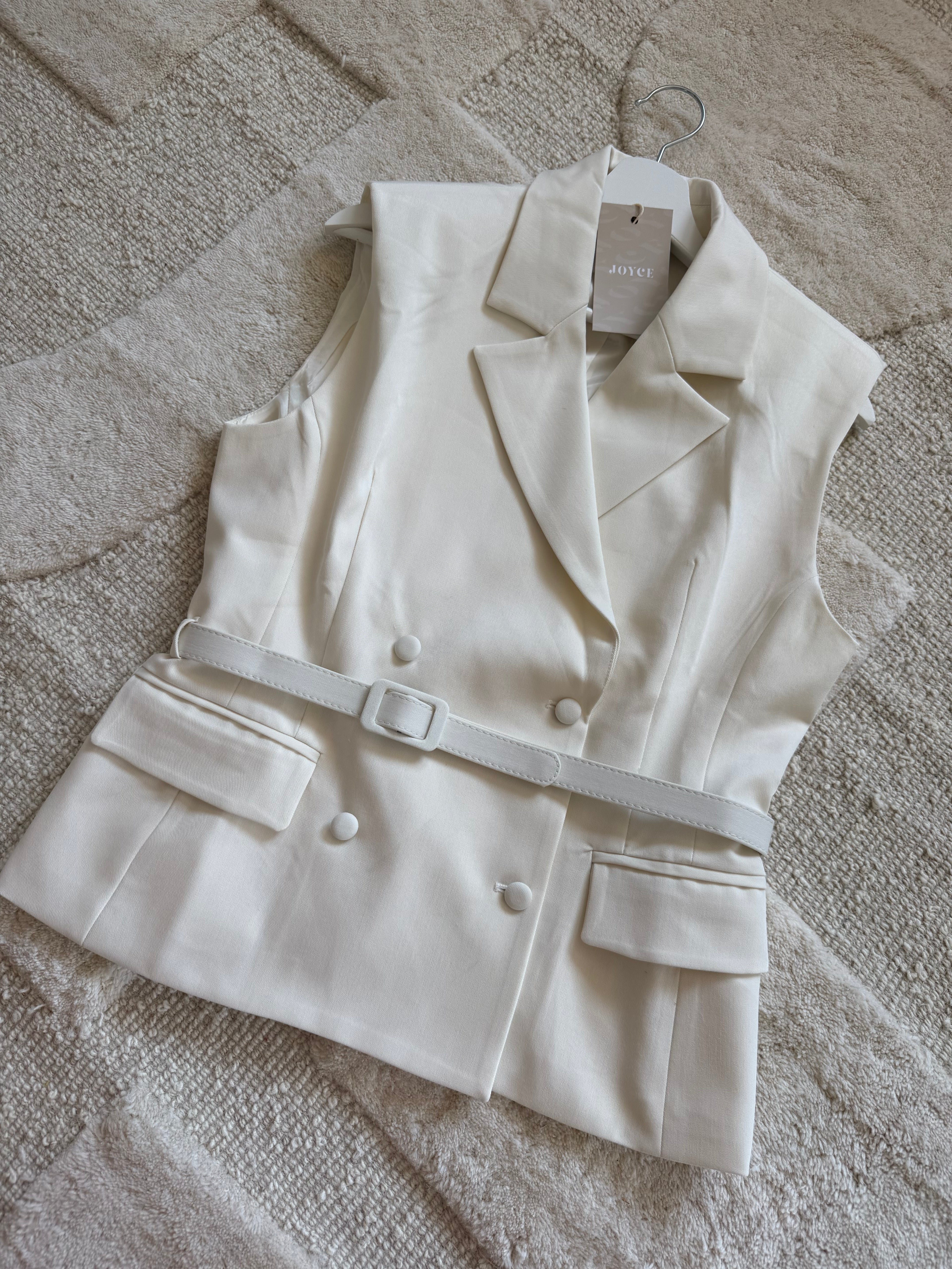 Blazer "NAÏA" Beige Ivory