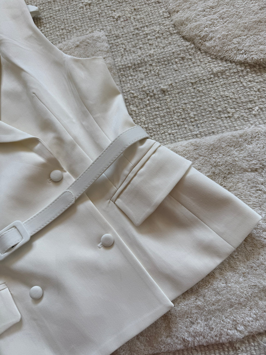 Blazer "NAÏA" Beige Ivory